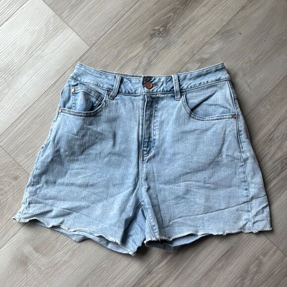 Gibson Latimer High Rise Mom Shorts Size 10 - Picture 1 of 4